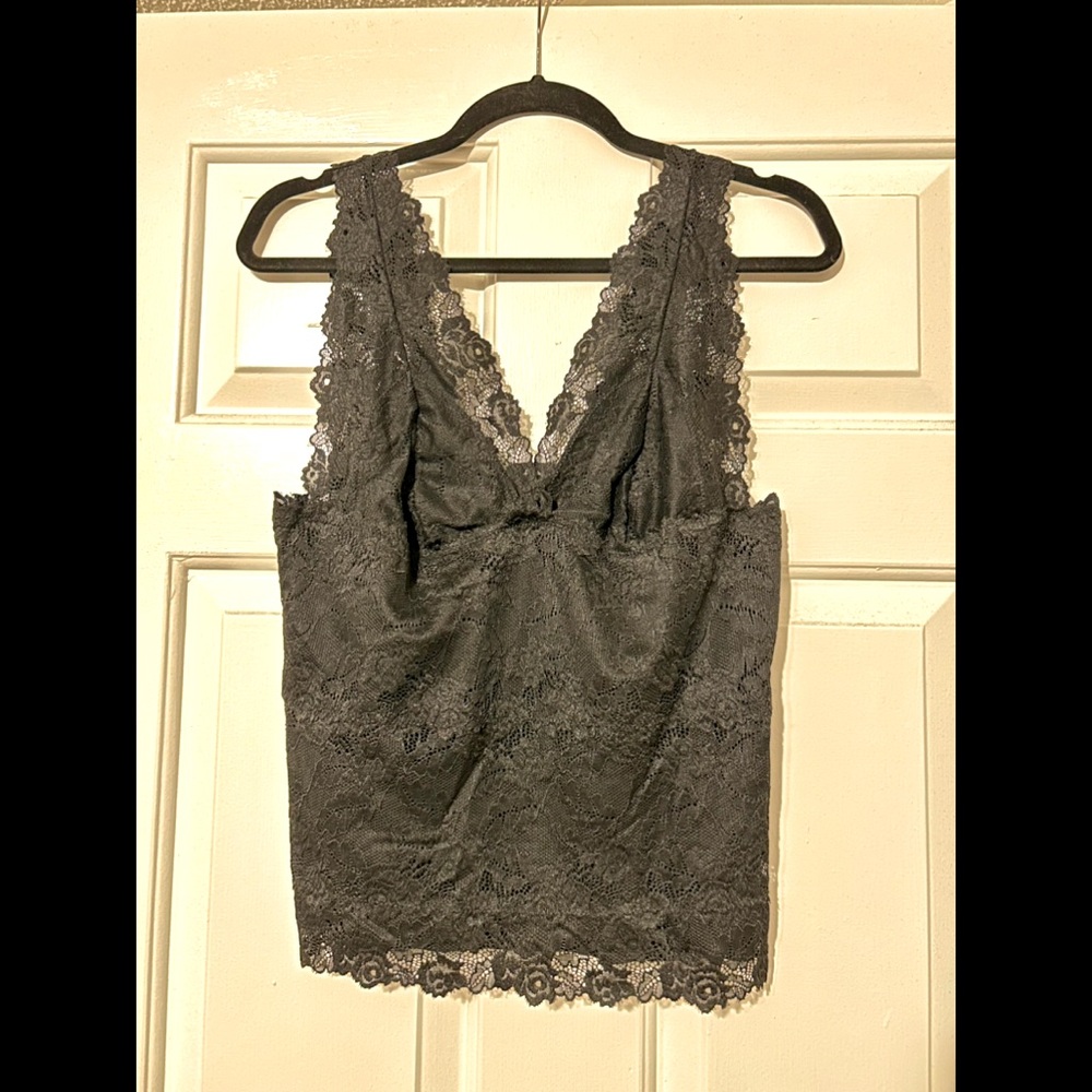 Bebe Lace Corset Top ASO Katherine Pierce
